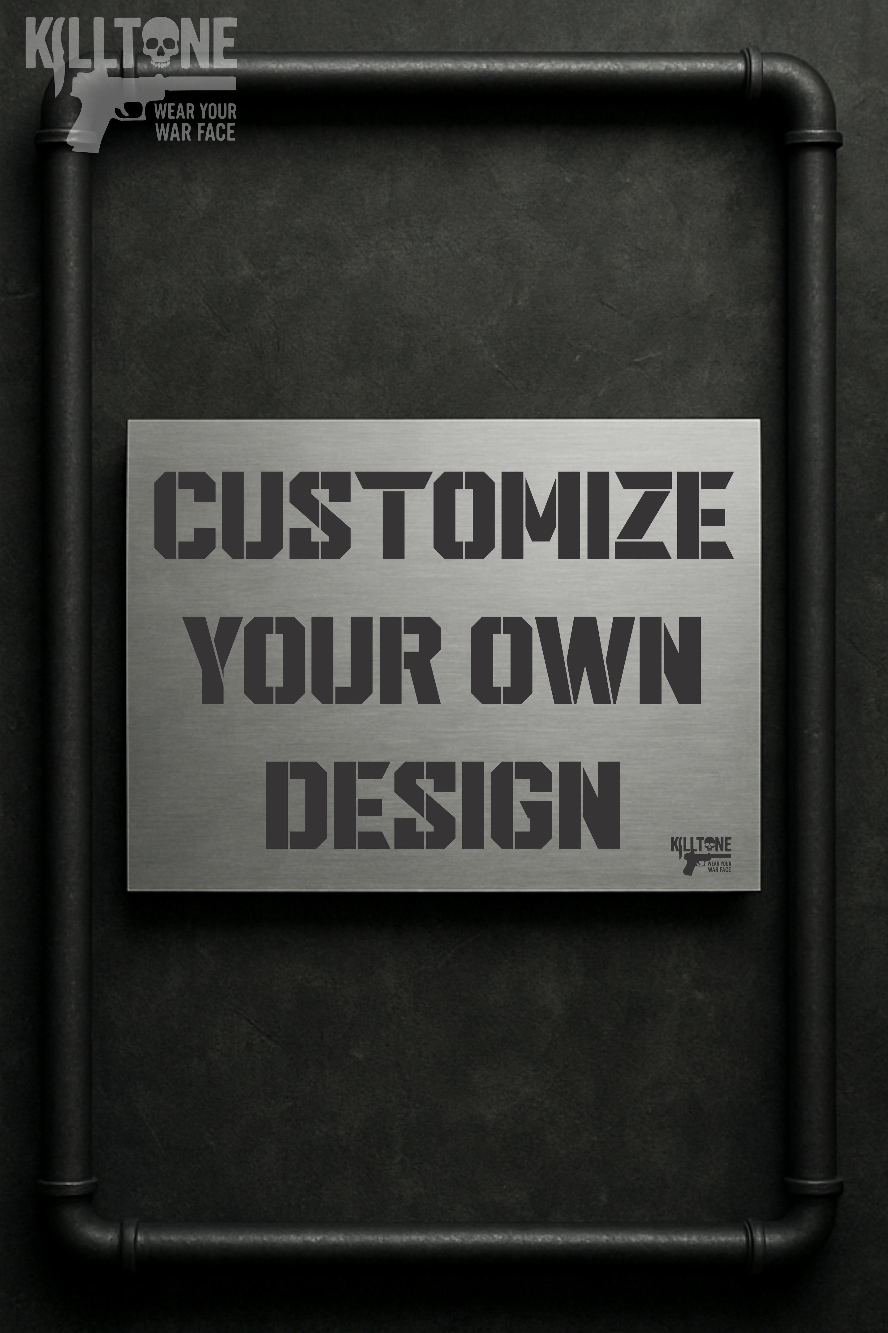 CUSTOMIZE YOUR OWN STEEL WALL ART