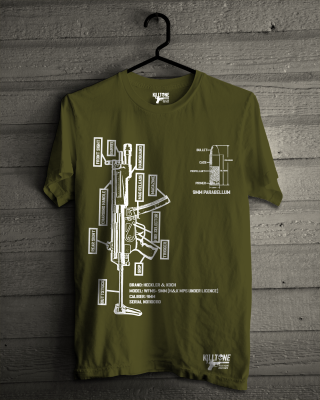HK MP5 BLUEPRINTS - KILLTONE